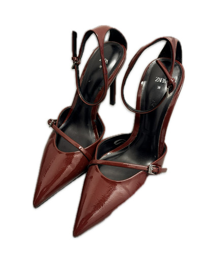 Zara pumps mit knöchelriemen - zara,