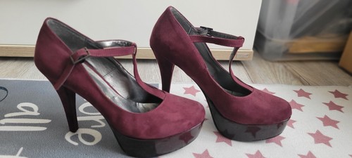 Damen plateau pumps wildleder - damen,