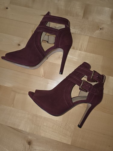 Damen pumps wildleder bordeaux - pumps,