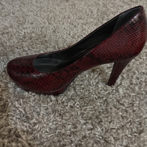 High heels bordeaux - high,