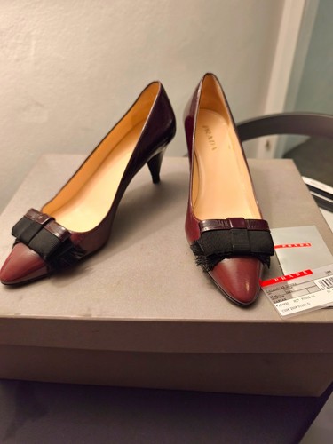 Prada damen pumps lackleder - prada,