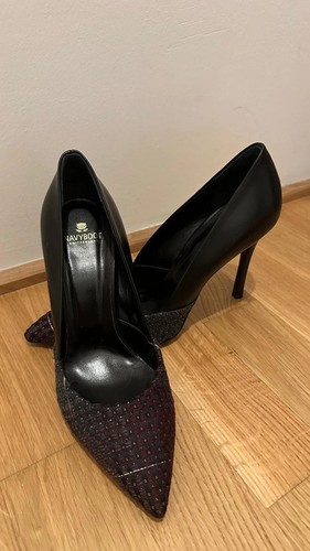 Navyboot pumps tweed - •,